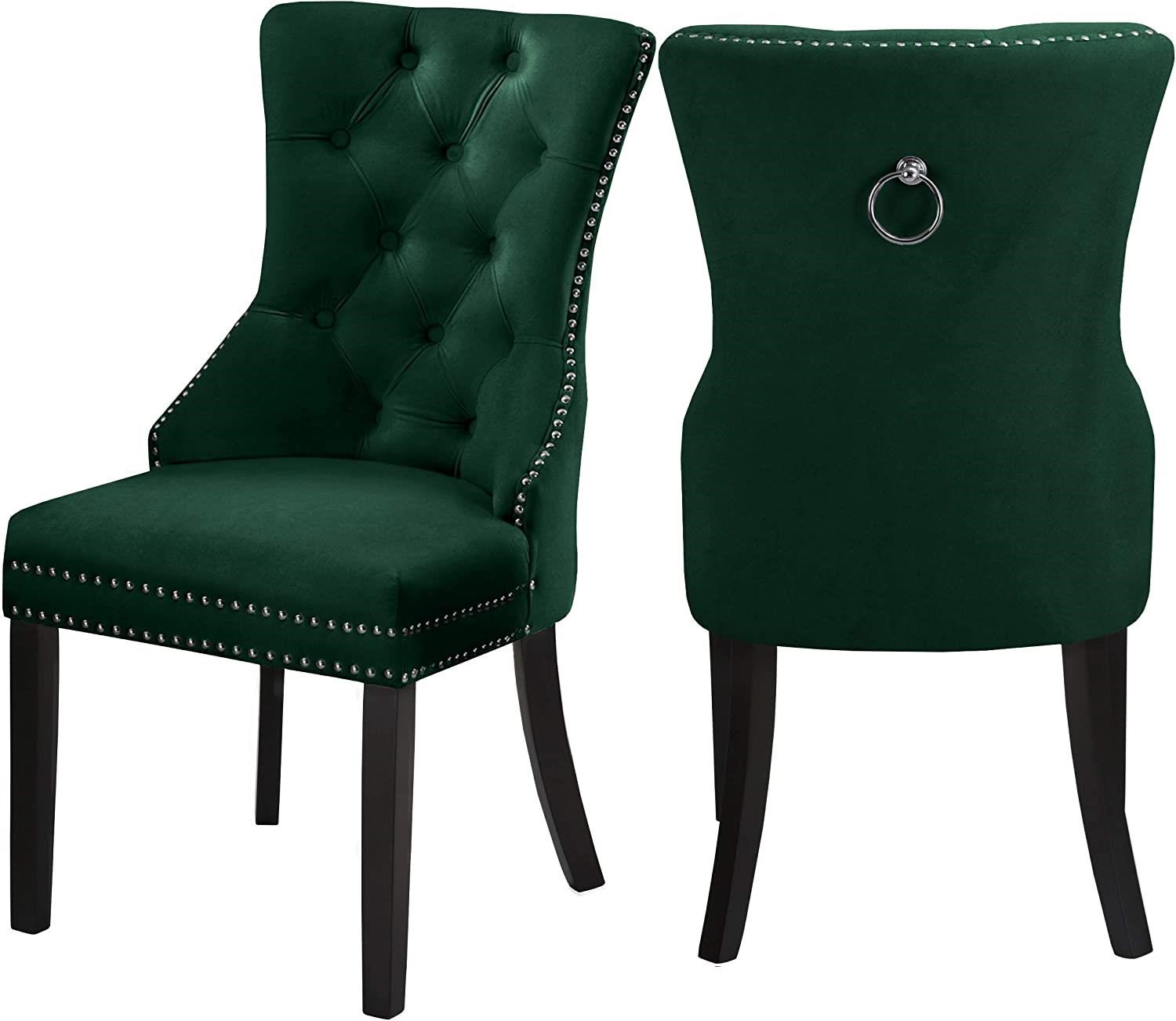 Emerald green kitchen chairs sales